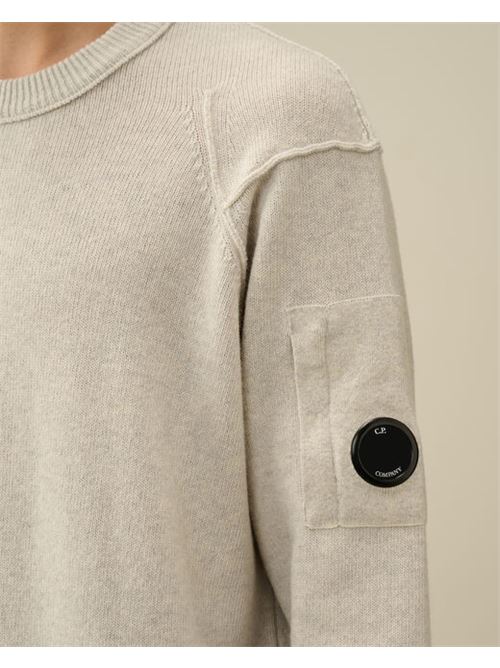 lambswool grs crew neck C.P. COMPANY | CMKN047A-110149A103